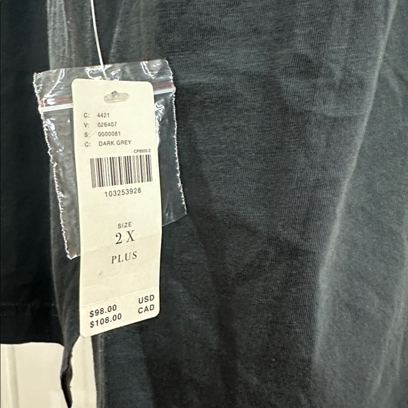 Anthropologie Pilcro Twofer Band Top Size 2X - Picture 13 of 15